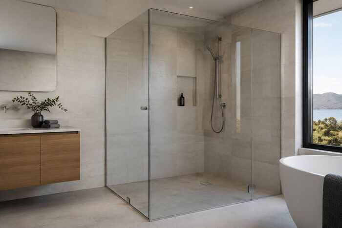 Glass showers